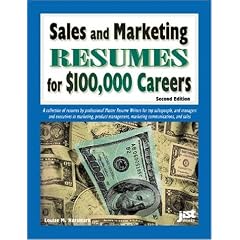 Sales/Mrketng.Resumes/$100,000 Careers