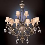 Fine Art Lamps 142940 Large 16LT Chandelier - Midsummer Nights Dream Indoor Lighting