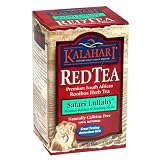 Kalahari Red Tea Safari Lullaby Tea Bag 20 Count Boxes Pack of 6 by Kalahari