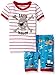 Little Blue House By Hatley Boys' Short Pajama Set-Treasure Island