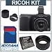 Ricoh Caplio GX200 Viewfinder Deluxe Kit with TC-1 135mm Tele Conversion Lens, HA-2 Hood with Adapter, Spare Battery, 4GB SD Card