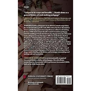 Bassoon Reed Making: A Pedagogic History