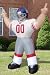 New York Giants Tiny Inflatable Lawn Decoration