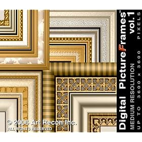Click here to buy Digital PictureFrames(tm) Vol.1 Medium Resolution: Up To 3600x3600 Pixels by Art Recon Digital PictureFramestm.