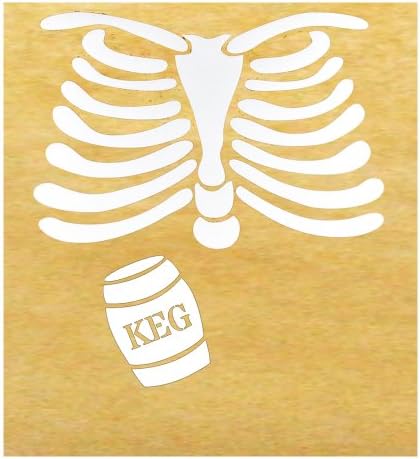 Daddy Skeleton Keg DIY Iron-on