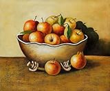 Art Reproduction Oil Painting - Still Life: Apples in an Antique Bowl - Classic 20