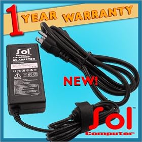 SOL COMPUTER 65W Laptop AC Adapter Battery Charger for ACER Aspire 5735, 5738, 5739, 5810 Timeline, 5920