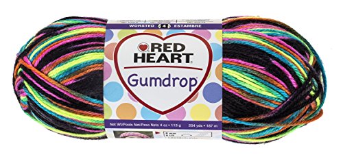 RED HEART Gumdrop Yarn, Licorice