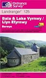Bala and Lake Vyrnwy (Berwyn-Bala a Llyn Efyrnwy) (Landranger Maps)
