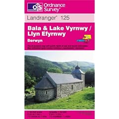Bala and Lake Vyrnwy (Berwyn-Bala a Llyn Efyrnwy) (Landranger Maps)