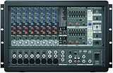 Behringer EUROPOWER PMP1680S 1600-Watt 10-Channel Powered Mixer with Dual Multi-FX Processor and FBQ Feedback Detection System