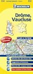Carte DEPARTEMENTS Drome, Vaucluse