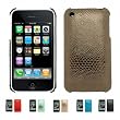 Apple iPhone 3G 3Gs 8GB 16GB 32GB REPTILE Slim Fit Leather Back Case Skin Cover+ Free Screen Protector