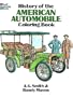 History of the American Automobile Coloring Book