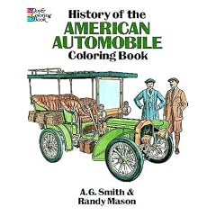 History of the American Automobile Colouring Book