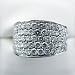 Jewelry : 18k White Gold Diamond Palmiero Jewellery Design Ring