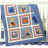 Embroidered Lil Bear Sport Quilt