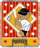 Pittsburgh Pirates 36x48 MLB Baby Blanket / Throw