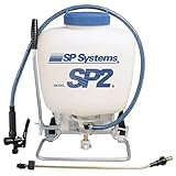 SP Systems SP2 4-Gallon 150 PSI Professional Series Multi-Purpose Backpack Sprayer With No Leak Piston Pump Sprayer 01SP2504-1