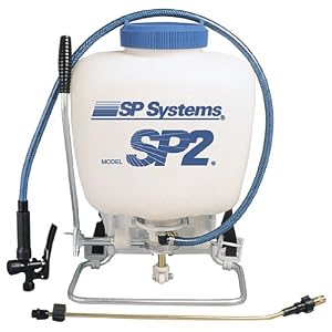 SP Systems SP2 4-Gallon 150 PSI Professional Series Multi-Purpose Backpack Sprayer With No Leak... by