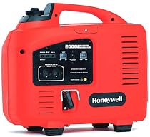 Honeywell HW2000i Portable Inverter Generator, 2000W Rated, 2100W Max Output (CARB and 50 State Compliant)