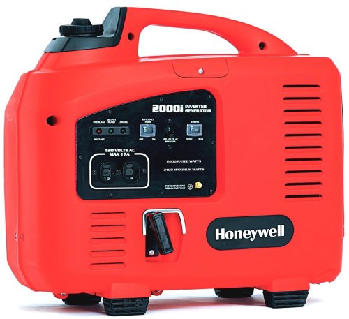 Honeywell HW2000i 2,100 Watt 125cc 4-Stroke Gas Powered Portable Inverter Generator (CARB Compliant)