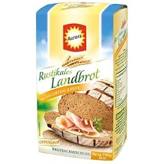 Aurora Rustikales Landbrot Brotbackmischung, 6er Pack (6 x 500 g)