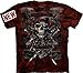 Mountain Dead Men Adult Size T-shirt , Maroon , X-Large