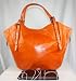 Kooba Blake Orange Leather Bag Purse Handbag