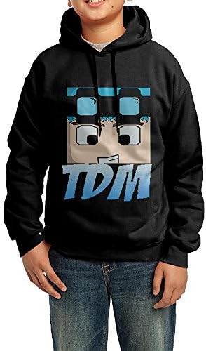 TROSEY Dan TDM Logo Hoodies For Boys And Girls Youth Sweatshirt Large