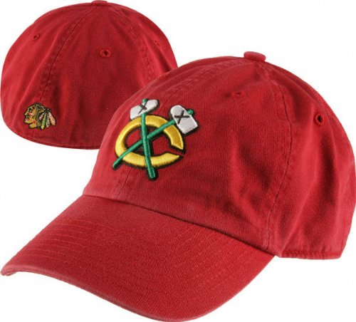 Chicago Blackhawks Red Franchise Fitted Hat -- C Logo