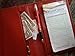 Original Waitstaff Organizer -Waiter/Waitress Server Book- Red