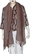 Womens Scarves in Wool 22 inches x 72 inches (psrf104)
