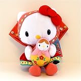 7 inches tall Hello Kitty plush doll