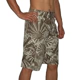 Billabong Trunk Star Mens Skate & Surf Boardshort - Brown & Grey