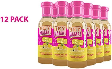 Hey Mama Teas: Lemon Glow- Pre Natal Tea 12 Pack/12 Ounce