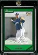 2007 Bowman Draft # BDP50 Ryan Braun (RC) - Milwaukee Brewers - Rookie Baseball Card in a Protective Display Case