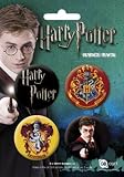 Posters: Harry Potter Badge Pack - 4 X 38mm Badges (6 x 4 inches)
