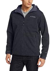 Sports: Columbia Mens Grade Max Hooded Jacket, Abyss, Large - Columbia Sportswear (Sporting Goods)