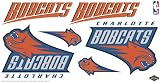 Skinit NBA Charlotte Bobcats Skinit Car Decals Medium - 49-by-25-Inch