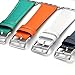 Balerion-Single Tour Watch Band,Genuine Leather Watch Band for APPL-Watch Series 1 Series 2 Series 3 Series 4-42mm/44mm Single Tour Fire Orange