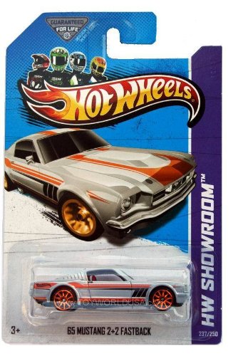 2013 Hot Wheels Hw Showroom 65 Mustang 2+2 Fastback 237/250