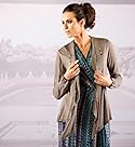  Per Una Front Wave Chiffon Bow Cardigan
