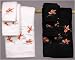 Best Wedding Gift Idea < 200 - 7pc. Japanese Lucky Koi Luxury Cotton Bath Towel Set - WHT or BLK