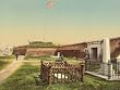 Fort Moultrie, Charleston, South Carolina, ca. 1900 - Exceptional Print of a Vintage Photochrom Image from the Library of Congress Collection