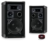Produkt-Bild: 600W PAAR Boxen DJ-Pro 8 +Boxenkabel 2x 1,5mm&sup2; 10m
