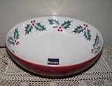 Denby Harlequin Holly Medium Footed Bowl
