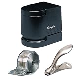 Swingline S7050201A Desktop Cartridge Electric Stapler in Black with Swingline Chisel Point Cartridge Staples and Staple Remover