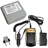 HQRP Battery Charger and Battery for SAMSUNG SC-MX20ER SC-MX20H SC-MX20L SC-MX20R SMX-F30 SMX-F33 Camcorder plus HQRP Euro Plug Adapter