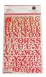 Martha Stewart Crafts Valentine's Day Large Alphabet Stickers